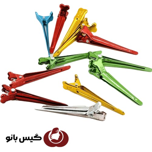 گیره منقاری کوچک رنگی