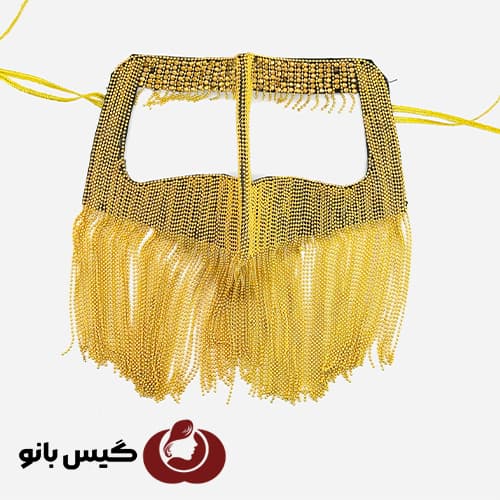 برقع مدل نگین آویز خطی