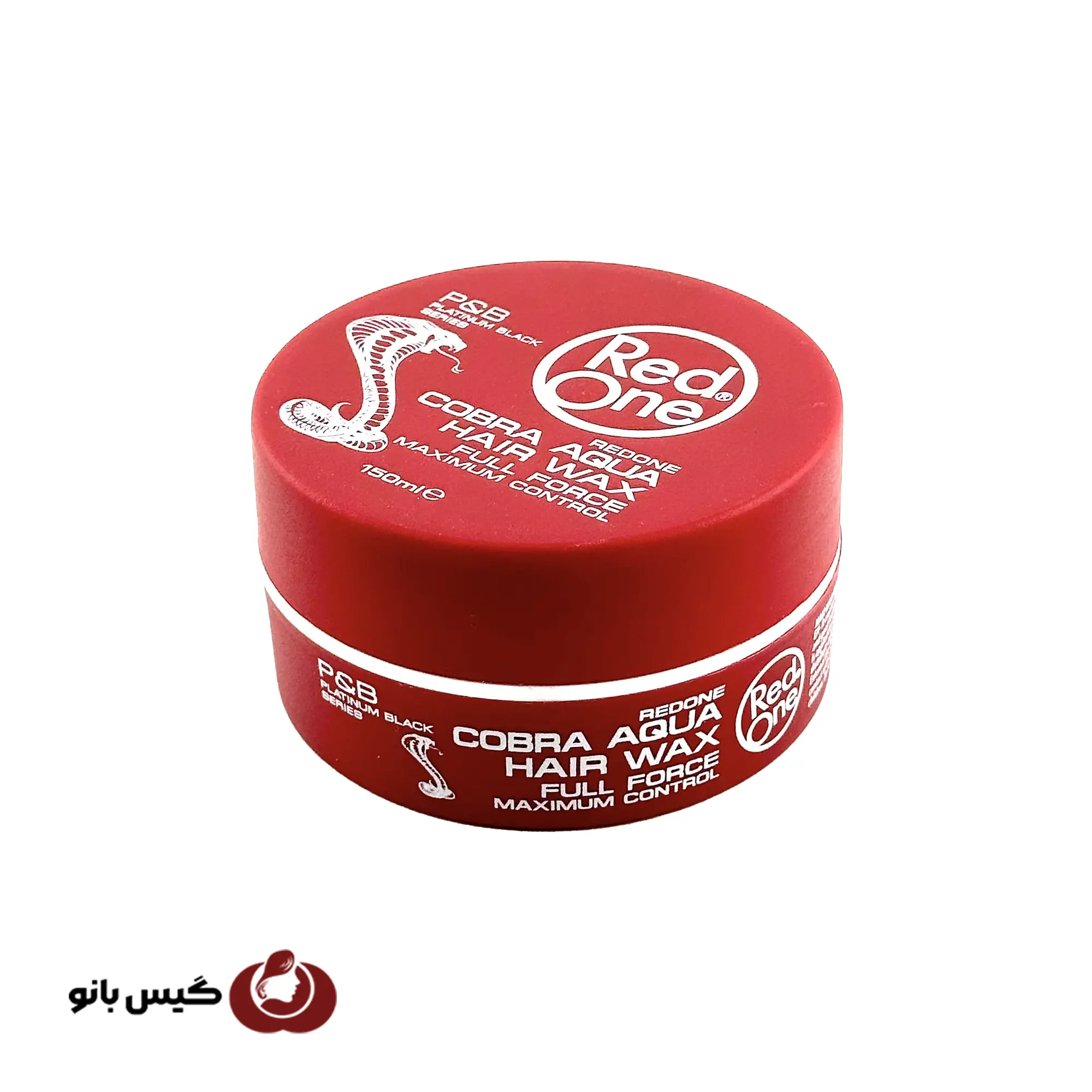 واکس مو رد وان قرمز مدل Cobra Aqua Hair Wax Full Force ۱۵۰ میلی‌لیتر