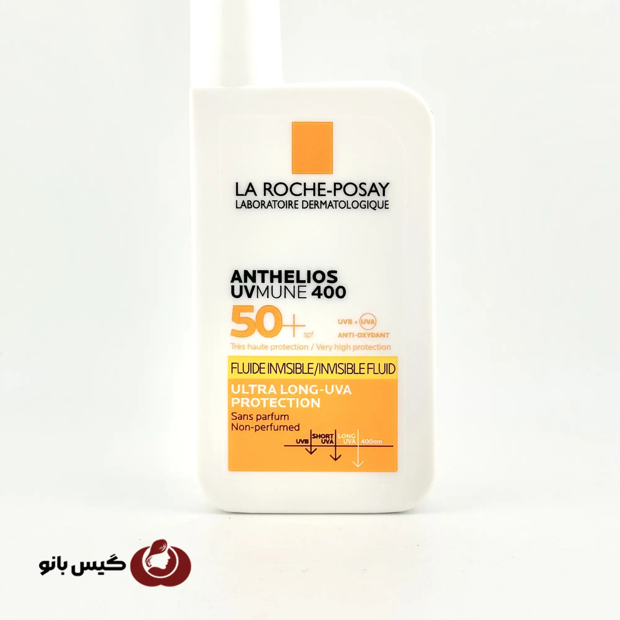 کرم ضد آفتاب فلویید بی رنگ لاروش پوزای +spf50 مدل آنتلیوس یووی مون 400