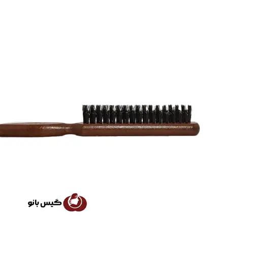 برس چوبی پوش الیسا مناسب حجم‌دهی و فرم‌دهی مو