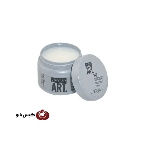 واکس مو لورآل tecni art مدل web برای فرم‌دهی و ایجاد بافت مو