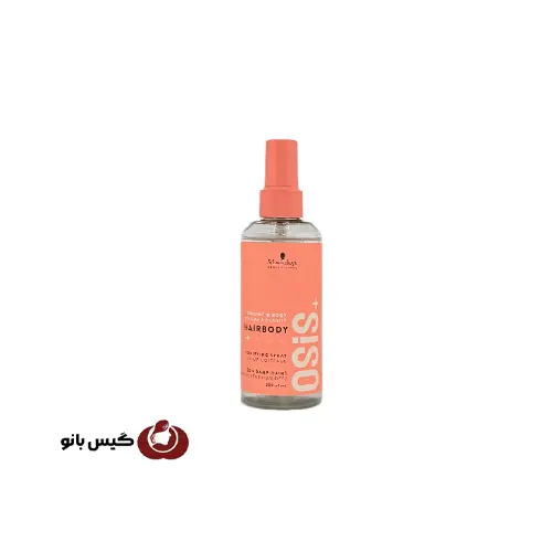 اسپری حجم دهنده مو اوسیس مدل Hairbody حجم 200 میل