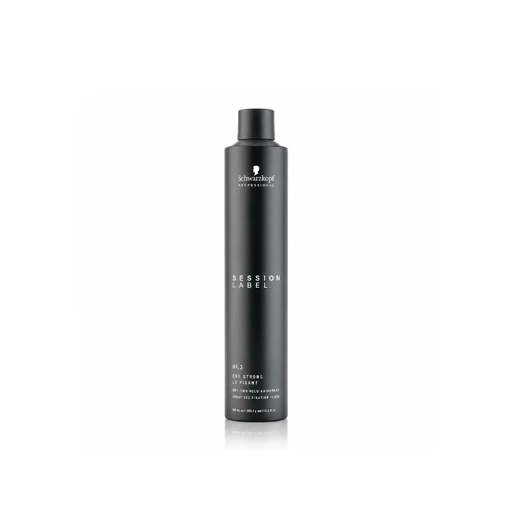 اسپری فیکس و حالت‌ دهنده قوی مو شوارتسکف Schwarzkopf Session Label حجم 500 میل