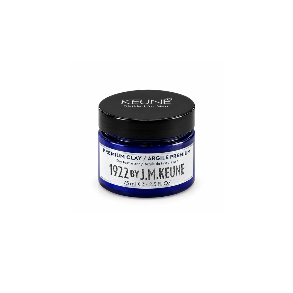 خمیر حالت دهنده مات مو مردانه کئون مدل premium clay حجم 75 میل
