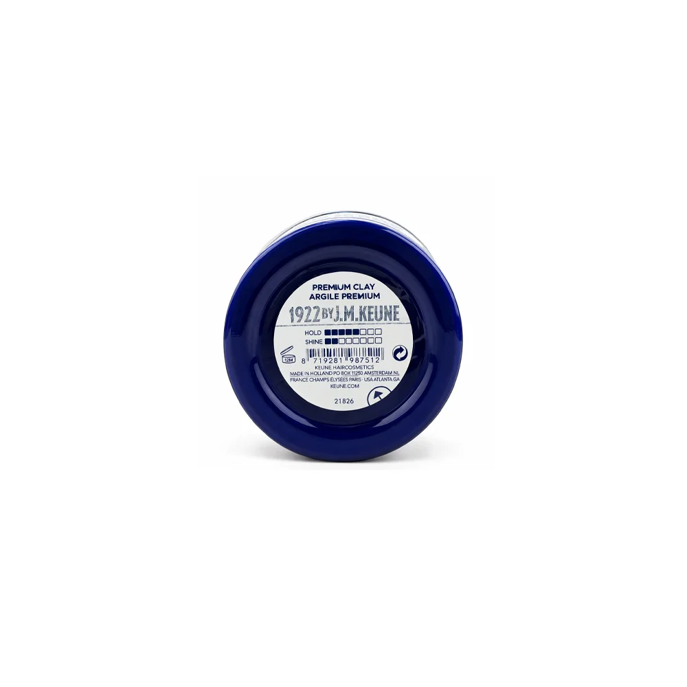 خمیر حالت دهنده مات مو مردانه کئون مدل premium clay حجم 75 میل